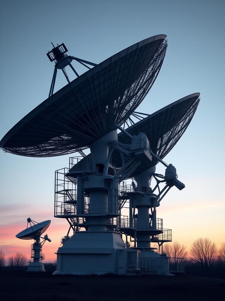 High-gain satellite terminal communication equipment